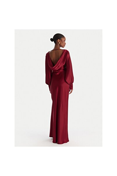 Access Fashion Γυναικείο Βραδινό Φόρεμα 54-3349 Κόκκινο