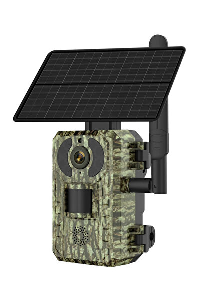 POWERTECH έξυπνη ηλιακή κάμερα κυνηγιού PT-1178, 4MP, 4G, PIR, SD, IP66