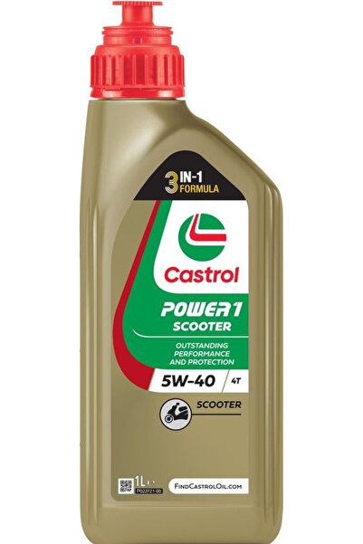 CASTROL Λάδι κινητήρα Power1 Σκούτερ 4T 5W40 1L