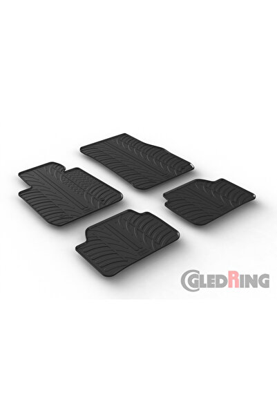 Gledring Σετ 4 καλύμματα λασπωτήρων από καουτσούκ για BMW 1 F20 / F21 2011-08...
