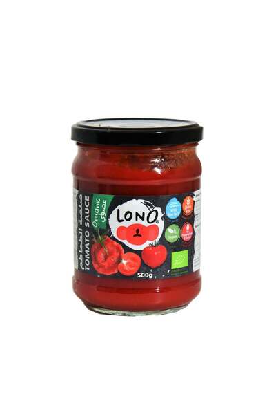 LONO Tomato Sauce 500 Gm from Luno Organic Tomato Sauce
