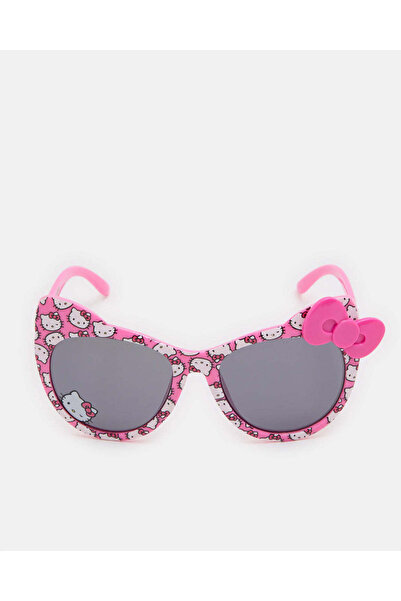 REDTAG Girls Pink Hello Kitty Print Cat Eye Sunglasses