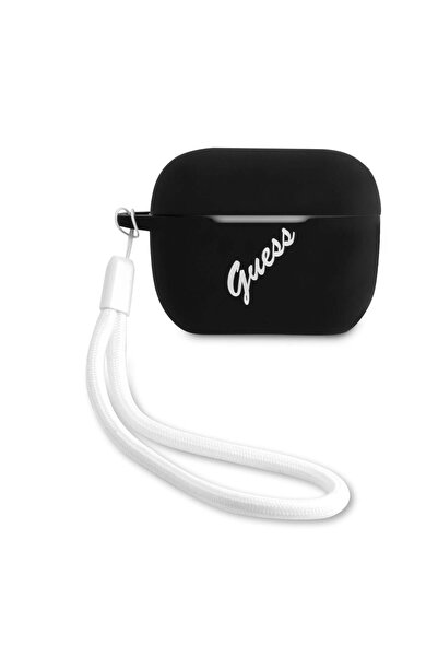 OEM Guess Vintage Script White Logo Θήκη προστασίας από σιλικόνη για Apple Ai...