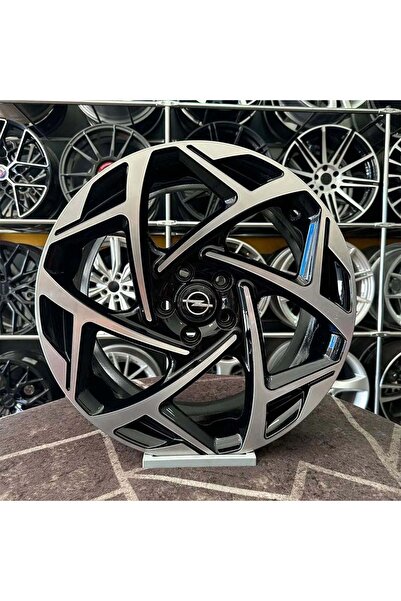 RC 19 inç 5x120 Atom Opc İnsignia Uyumlu Siyah Elmas Kesim Jant Modeli (4 Adet)