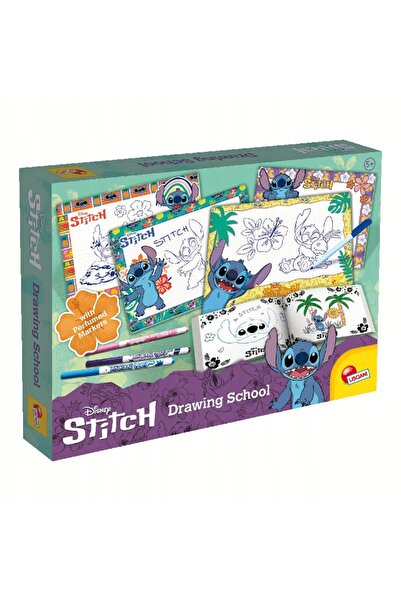 Lisciani Set creativ Disney Stitch Școala de desen 304-107575