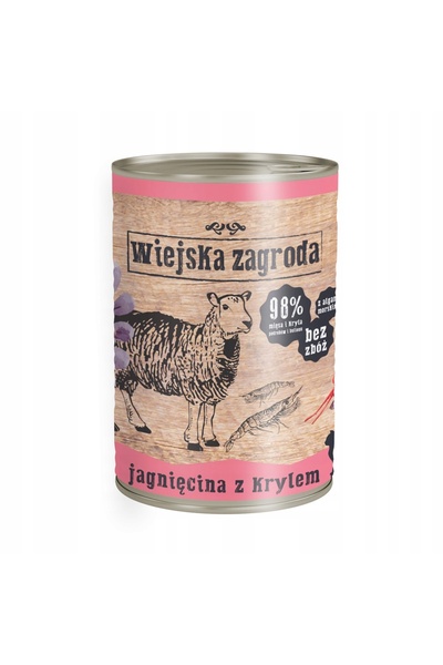 NO BRAND Hrana pentru pisici RURAL GARD Lamb 400 g