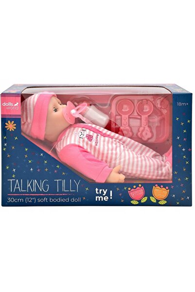 NO BRAND Lalka DOLLS WORLD Păpușa vorbitoare Tilly 016-78102