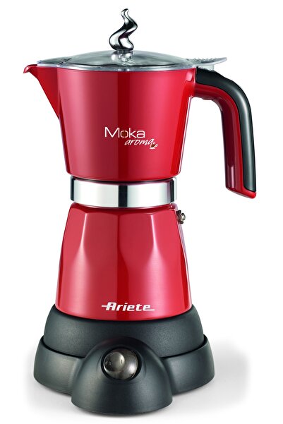 ARIETE Cafetieră Mokina Grande 1368/06 Roșu 250 ml