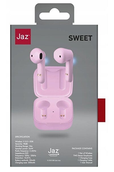 innature Căști intraauriculare JAZ Sweet TWS Roz