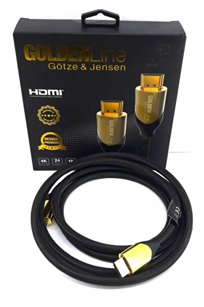 NO BRAND Cablu HDMI-HDMI GOTZE JENSEN GoldenLine 2 m