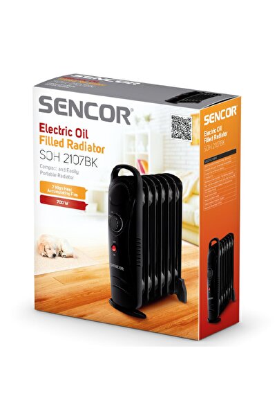 Sencor Radiator cu ulei SOH 2107BK Negru