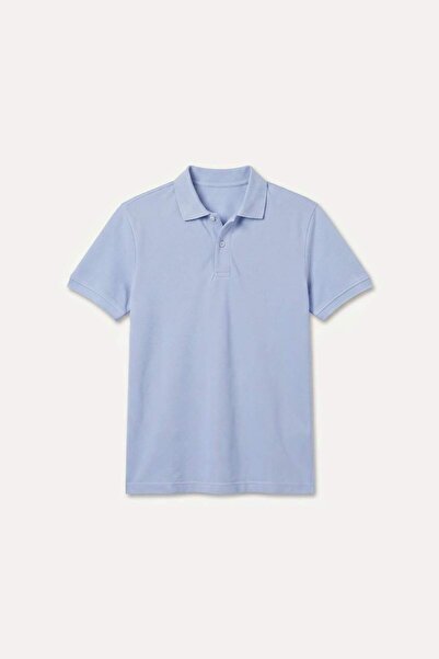 DeFacto 100% Cotton Regular Fit Polo T-Shirt E9504Ax26Sp