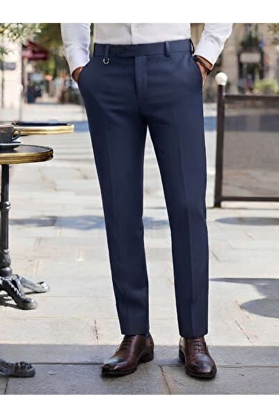 Plus Scorpion Slim Fit Office and Event Pants, Wrinkle Resistant, Slightly El...