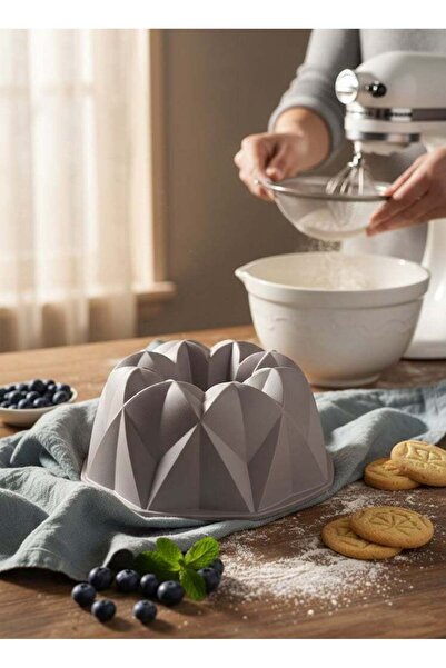 Procila Aluminium Granite Non-Stick Spangle Mould Pan Grey 24cm