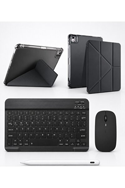 TUROTTO İPad 11.Nesil A16 / İPad 10.Nesil 10.9 ile Uyumlu Standlı Kılıf Dokun...