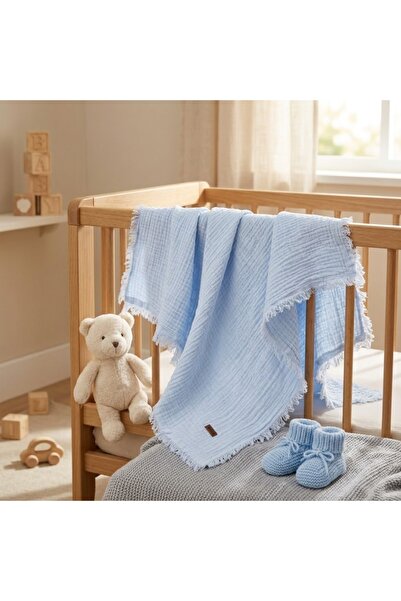 Erca Home Tekstil Ürünleri New Season Four Layer Muslin Baby Girl-Boy Blanket...