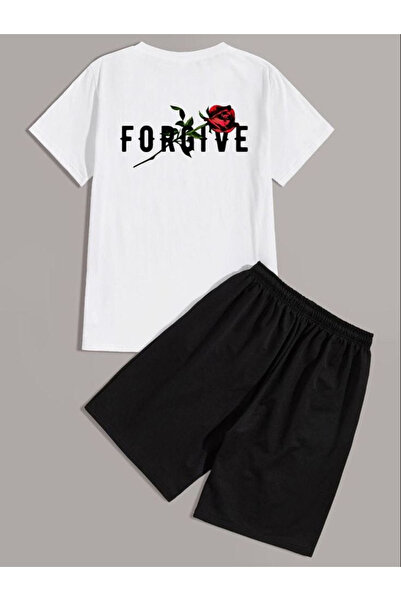bellanova Unisex Printed T-Shirt and Shorts Set