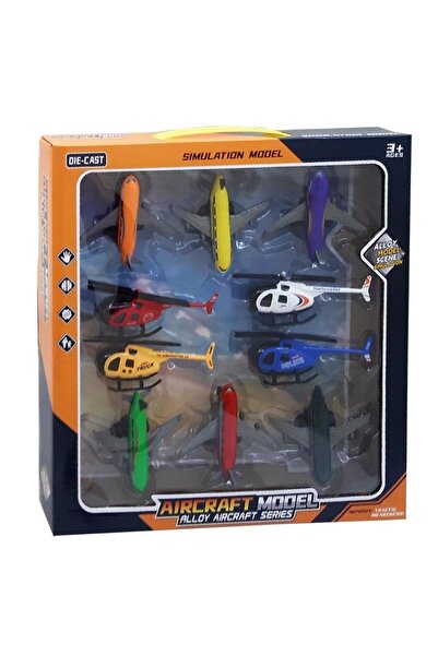 Genel Markalar D003-4W METAL UÇAK HELİKOPTER