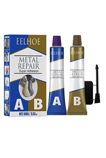 EELHOE Metal Repair Super Adhesion Glue, A And B Repairing Glue, Industrial M...
