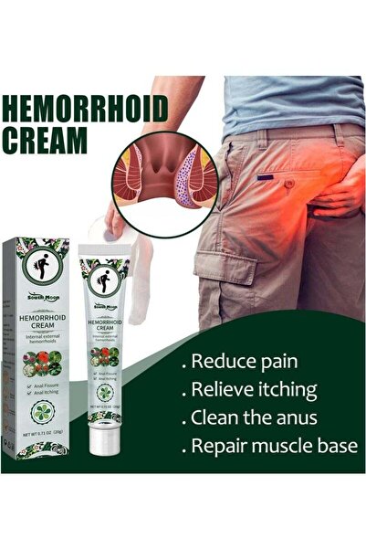South Moon Hemorrhoid Treatment All Natural Fast Relief Herbal Hemorrhoid Cream
