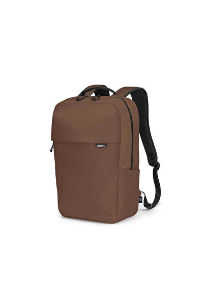 Dicota COMMUTER 13–16" Laptop Backpack, 16L, 300D RPET Polyester, Brown