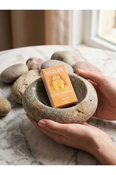 ALYAGLOBALAKSESUAR Gemini Zodiac Sign Soap (Gemini) – Zodiac Themed Hand and Face Soap 70 Gr