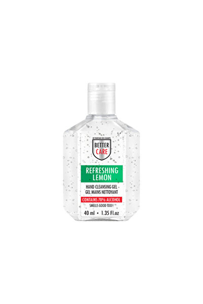 Better Care Gel Igienizant De Maini Cu Miros De Lamaie Pe Baza De Alcool, - 40ml