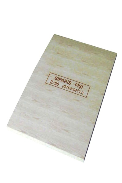 Gülpaş Dilman Order Slip with Autocopy 2/50 3 Nüsha - 1 Piece