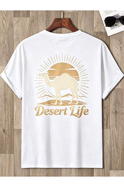 Ornella Studio Summer 180g lightweight cotton T-shirt with Korean-style clash...