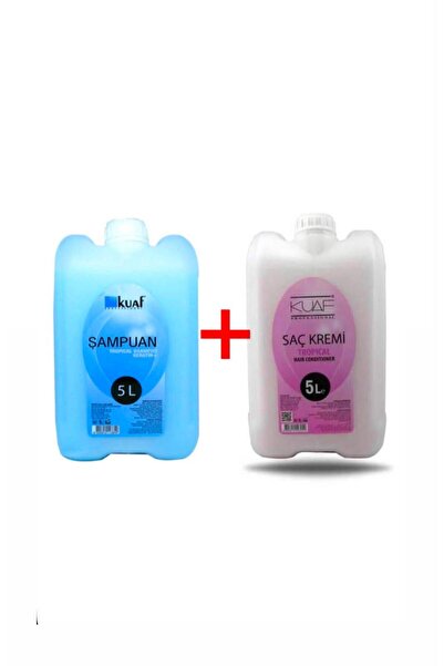 Kuaf Shampoo Keratin Blue Shampoo 5Lt + Keratin Conditioner 5 Lt