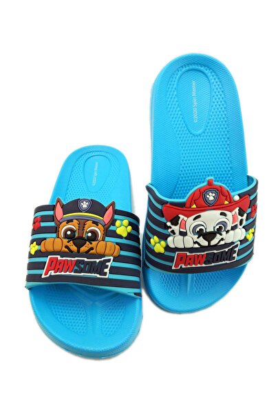 PAW PATROL Сини джапанки, които плуваят по вода, с EVA подметка и PVC горна ч...