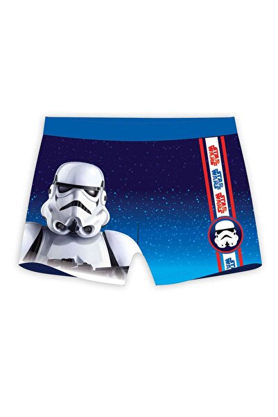Star Wars Boxer de baie albastru 5-10 ani cu uscare rapidă 88% poliester 12% ...