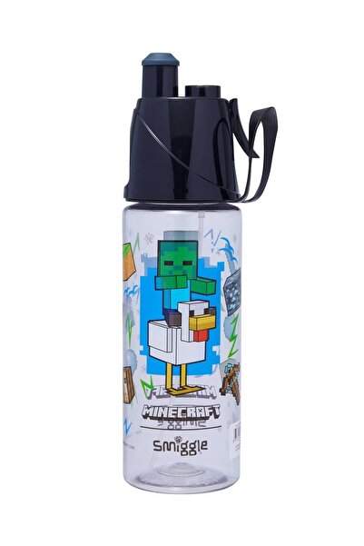 SMIGGLE Minecraft Spritz Plastik İçecek Şişesi 560 ml
