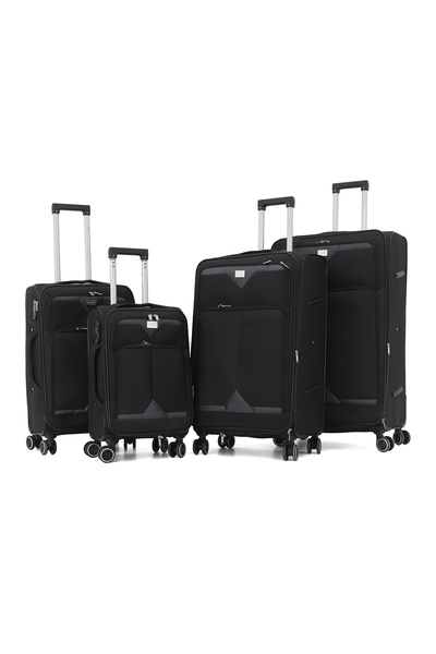 Capital 4-Piece Soft Luggage Set | 20", 24", 28" & 32" Travel Suitcase Set | ...
