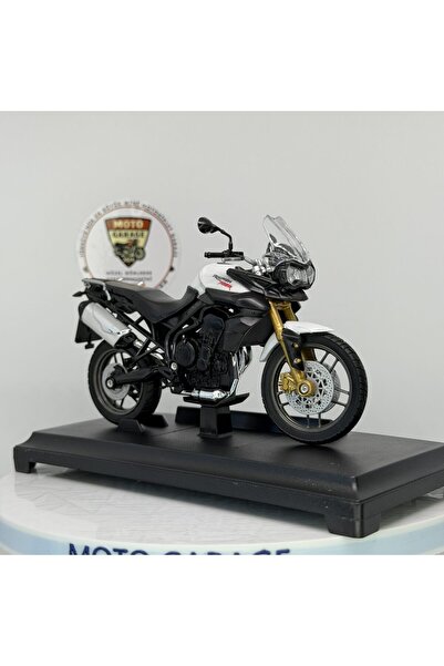 MotoGarage Triumph TIGER 800 Diecast Motor - 1:18 Welly Diecast