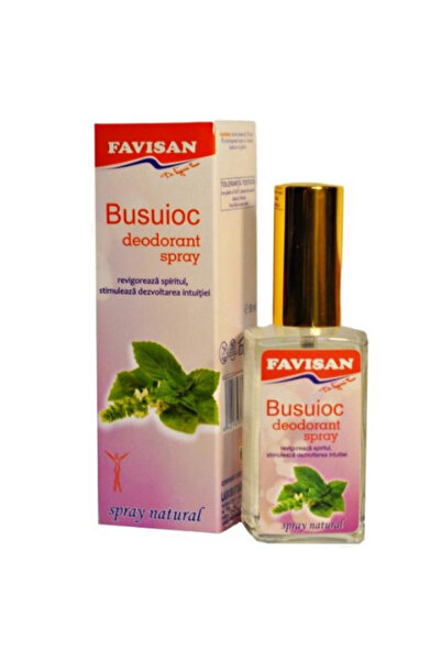 Favisan Deodorant Spray cu Busuioc Favisan, 50 ml