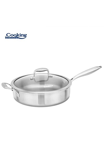 OEM TIGAIE ADANCA INOX+CAPAC STICLA 28X7.5CM, ATOMIC3, COOKING BY HEINNER