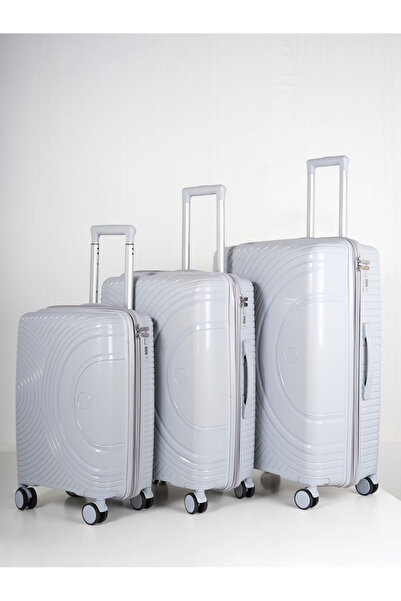 Generic 3-Piece Luggage Set, Polypropylene Material, Lightweight, TSA Lock, 3...