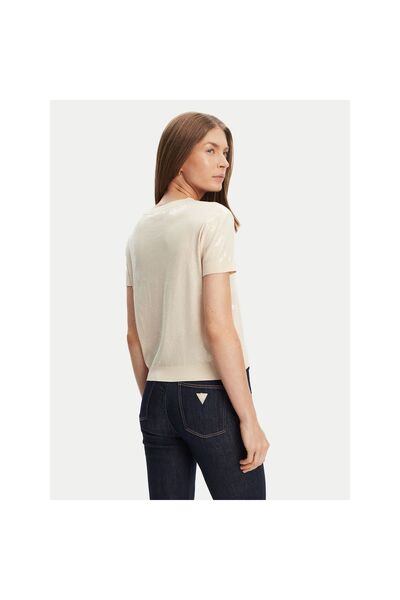 Guess Pulover de damă W5YR21Z3E70 Crem