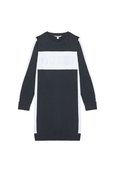 Guess Rochie tricotată de fată J5YK01Z3GW0 Negru