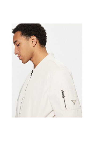 Guess Geacă bomber bărbați M5RL02WGU82 Crem