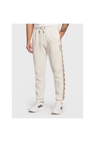Guess Pantaloni de trening pentru bărbați Z2YB09KB3P2 Crem