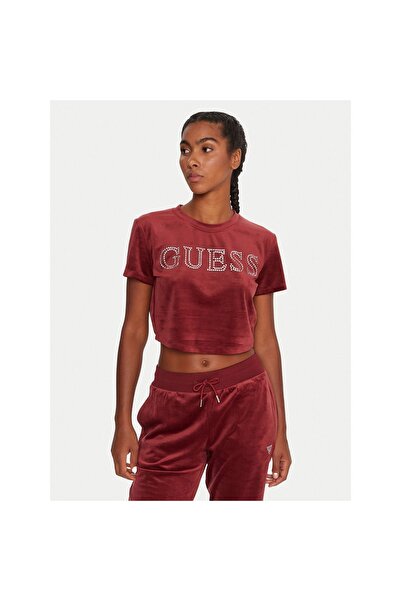 Guess Tricou de damă V3BI01K0232 Bordeaux