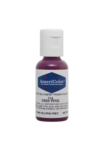 AmeriColor Deep Pink Food Gel Color from