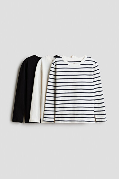 H&M 3'lü Pamuklu Üst