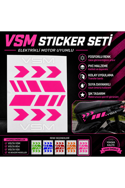 Volta Vsm sticker seti
