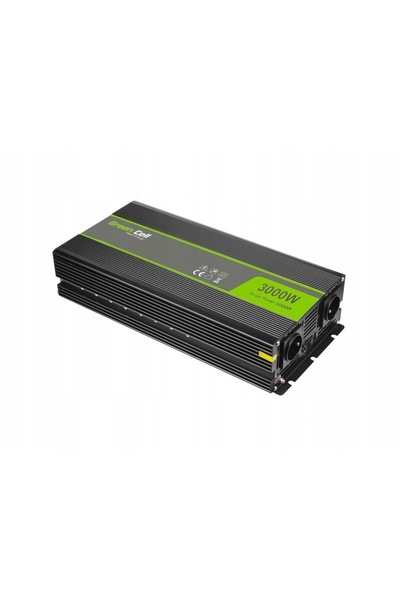 NO BRAND Convertor GREEN CELL Sinus modificat 12V/230V 3000W/6000W