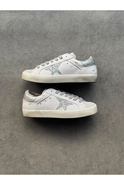 ResPon Gümüş Taş Detay G Sneaker