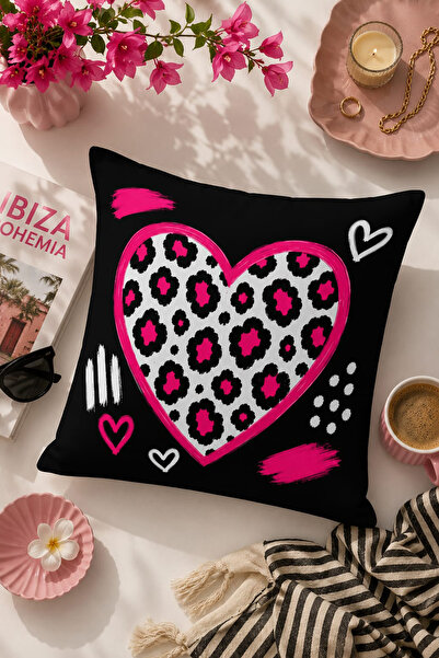 Bertille Home Pop Art Series Double-Sided Digital Printed Throw Pillow Cover
