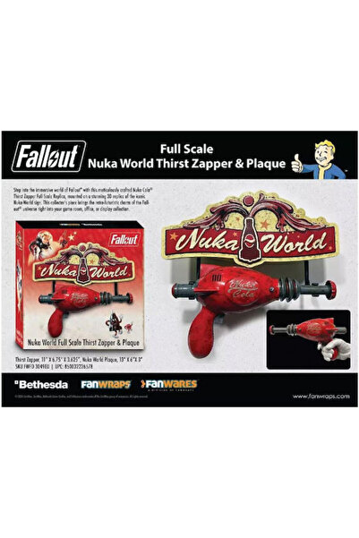 OEM Fallout Nuka World Αντίγραφο Πλήρους Κλίμακας του Thirst Zapper και της Π...